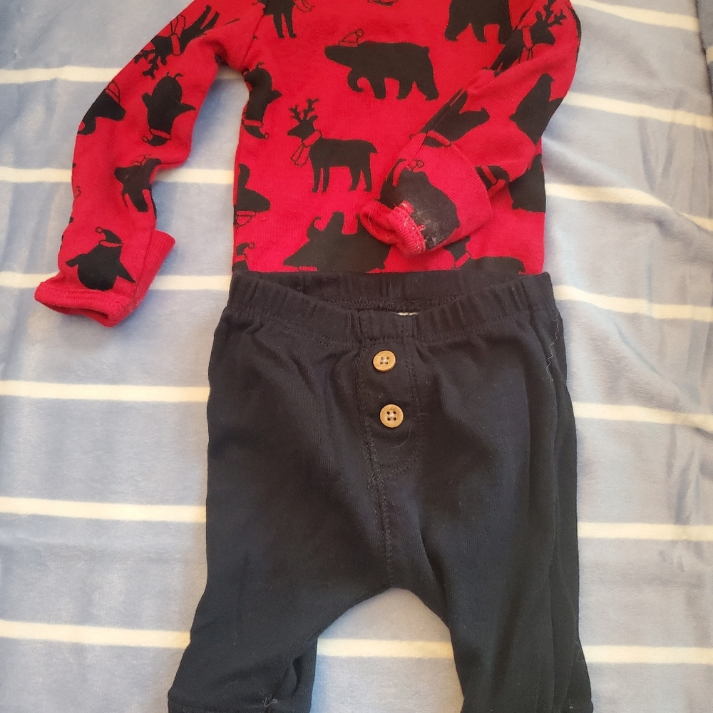 Carter's- Onsie & pants outfit
